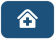 Agrow Healthtech medical center icon
